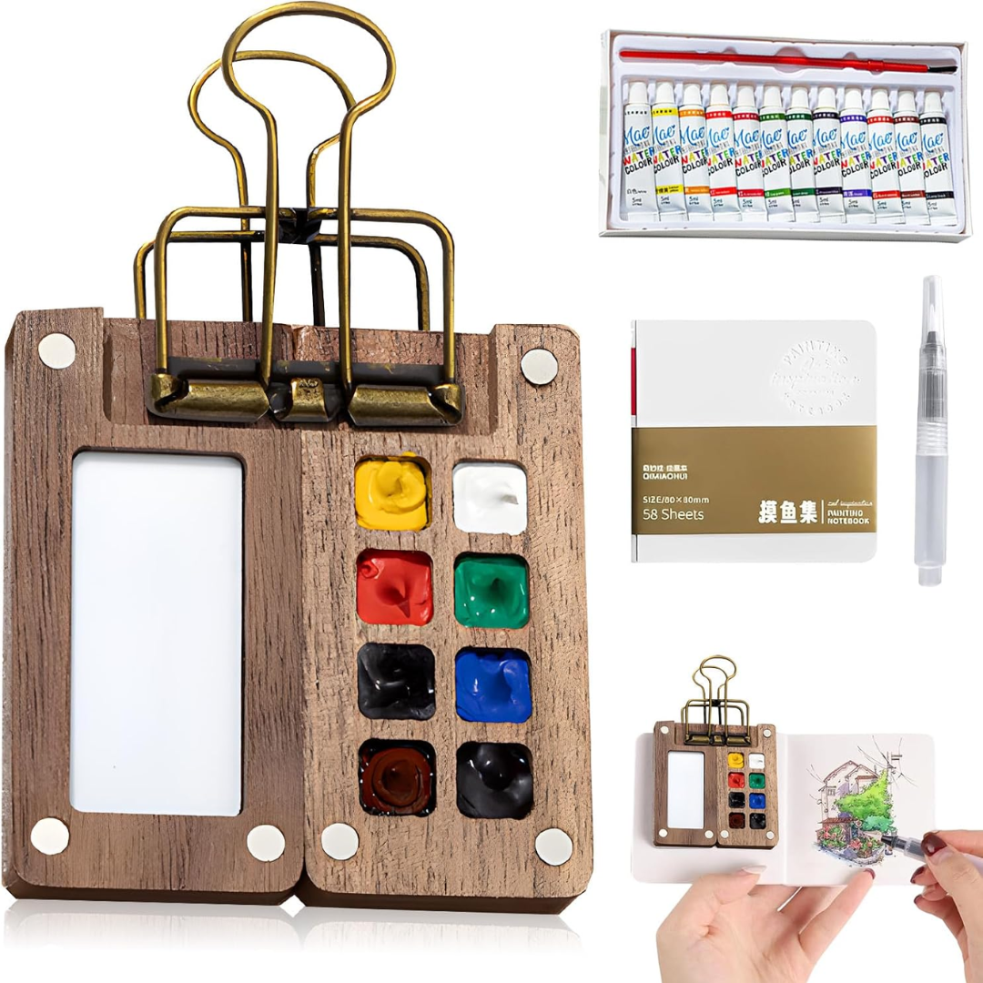 Mini Portable Watercolor Kit