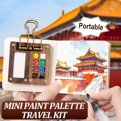 Mini Portable Watercolor Kit