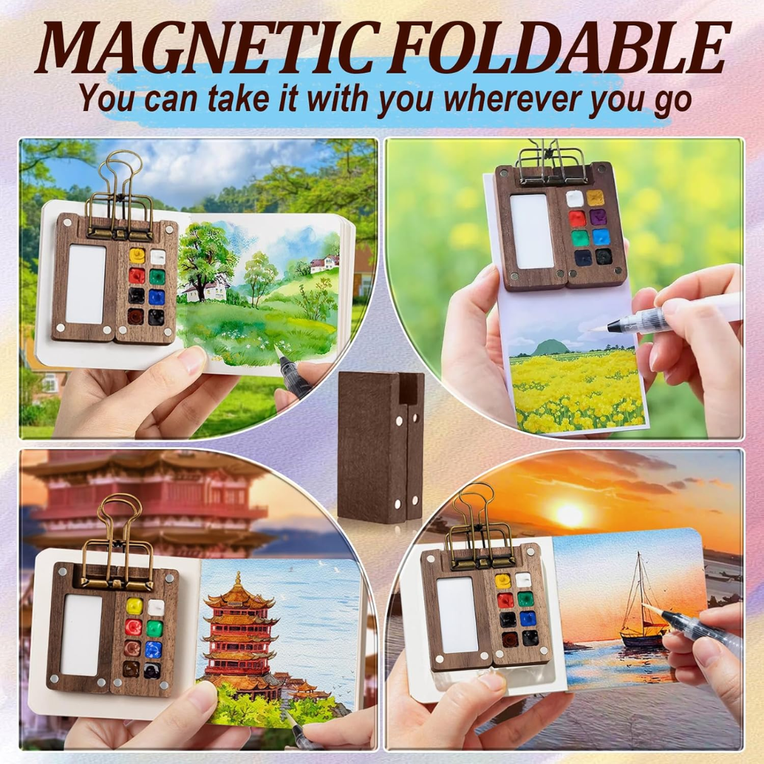 Mini Portable Watercolor Kit